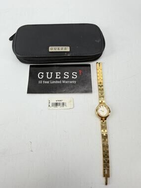 Guess | Accessories | Guess Gold Tone Stainless Steel Gmt  display picture 2